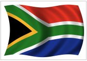 Südafrika-Flagge