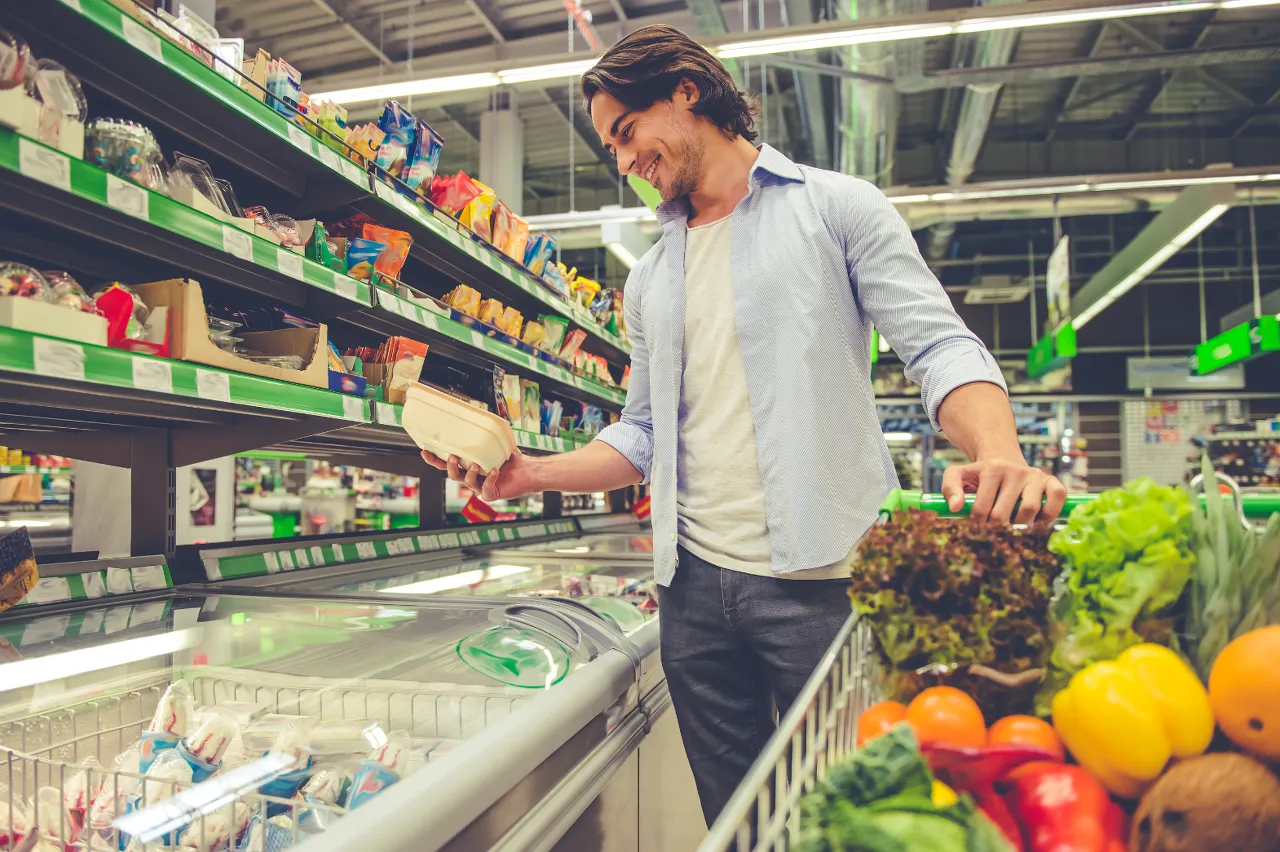 Supermarkt Vertrauen Lebensmittelsicherheit