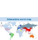 Interactive world map Interactive world map
