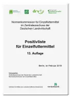 19 02 19 Neue Positivliste Einzelfuttermittel