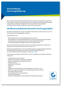 20 01 31 Ausschreibung QS Wissenschaftsfonds OGK