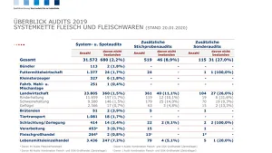 Auswertungen Audits 2019   Fleisch