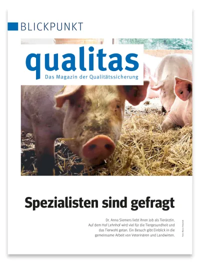 QS Magazin Qualitas Herbst 2022 Spezialisten Sind Gefragt